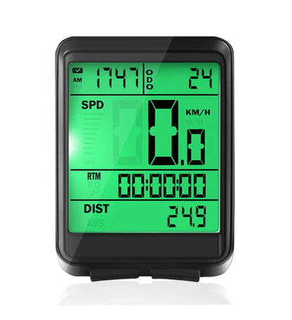 Bike Bicycle Speedometer Cycle Digital Odometer Computer Waterproof LCD Wireless