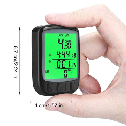 Bike Bicycle Speedometer Cycle Digital Odometer Computer Waterproof LCD Wireless